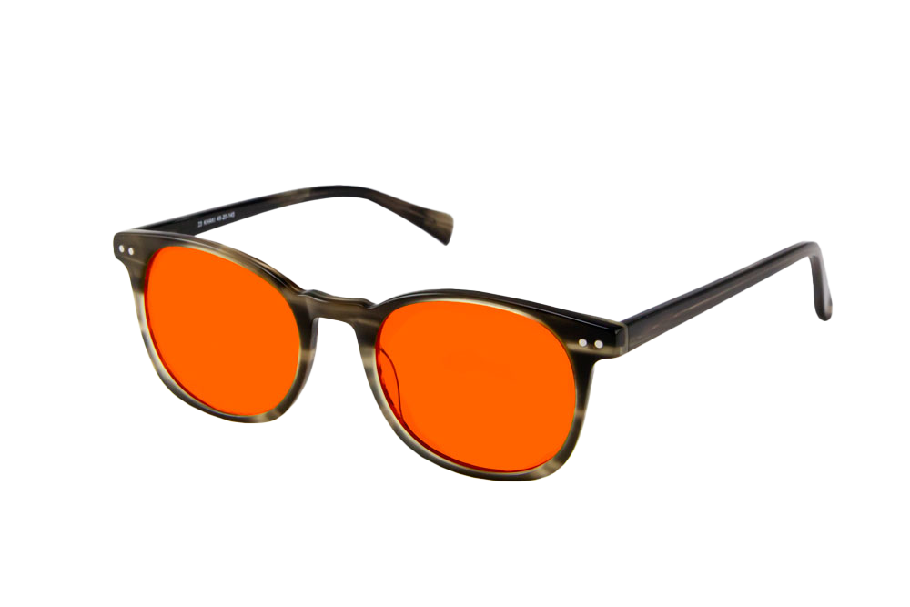 Arrow Blue Light Blocking Glasses Readers Angled View