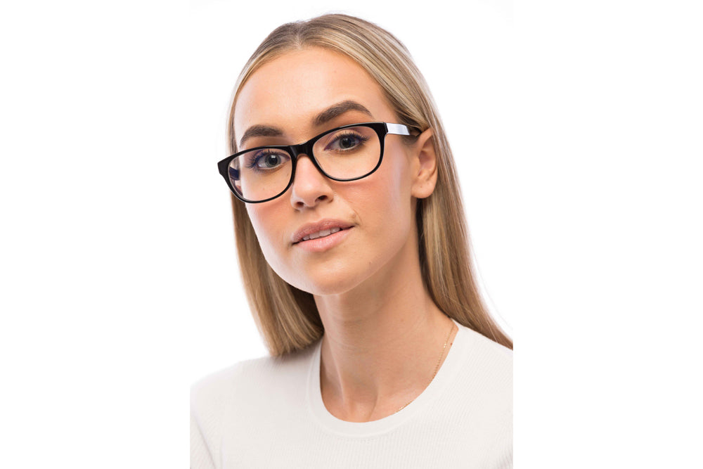 Woman Wearing Morris Computer Glasses Readers