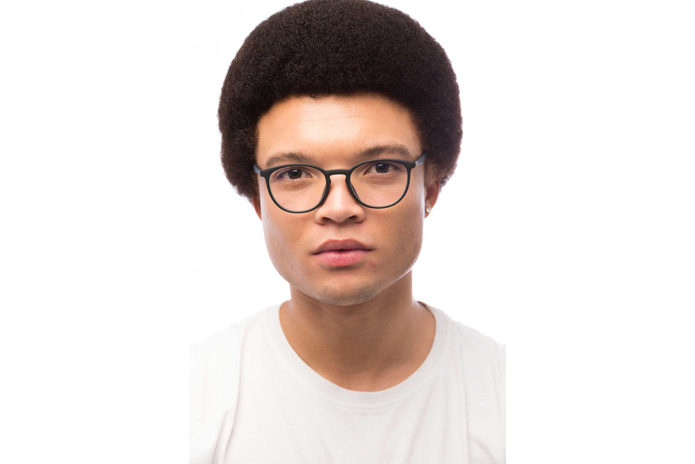 Man Wearing Echo Computer Glasses