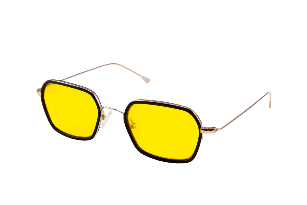 Mac Light Sensitivity Glasses Angled View