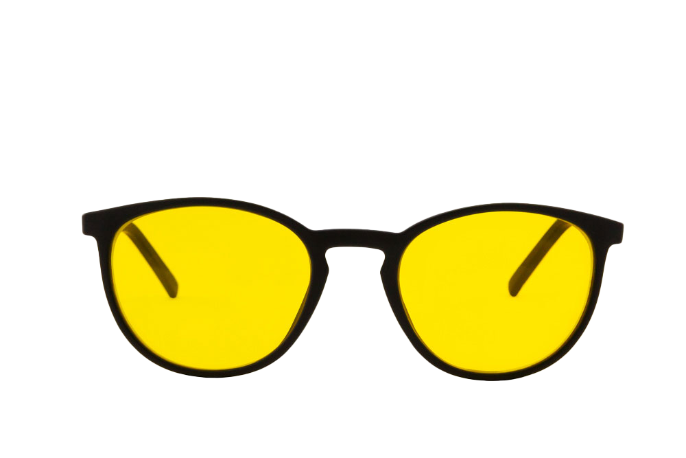 Echo Light Sensitivity Glasses Front View