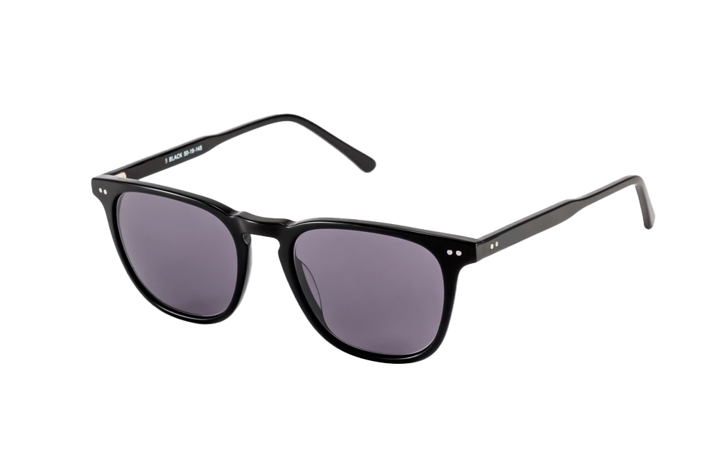 Parker Sunglasses Prescription (Grey) Angled View