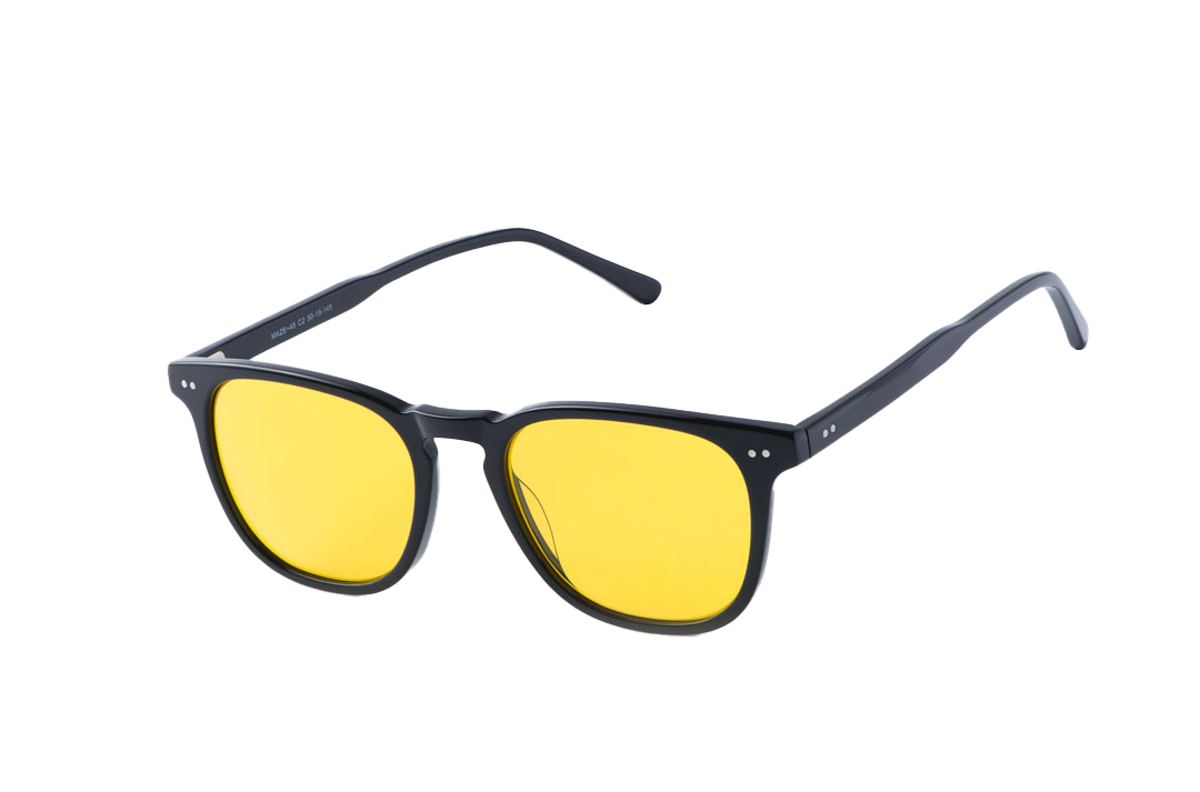 Parker Light Sensitivity Glasses Readers Angled View
