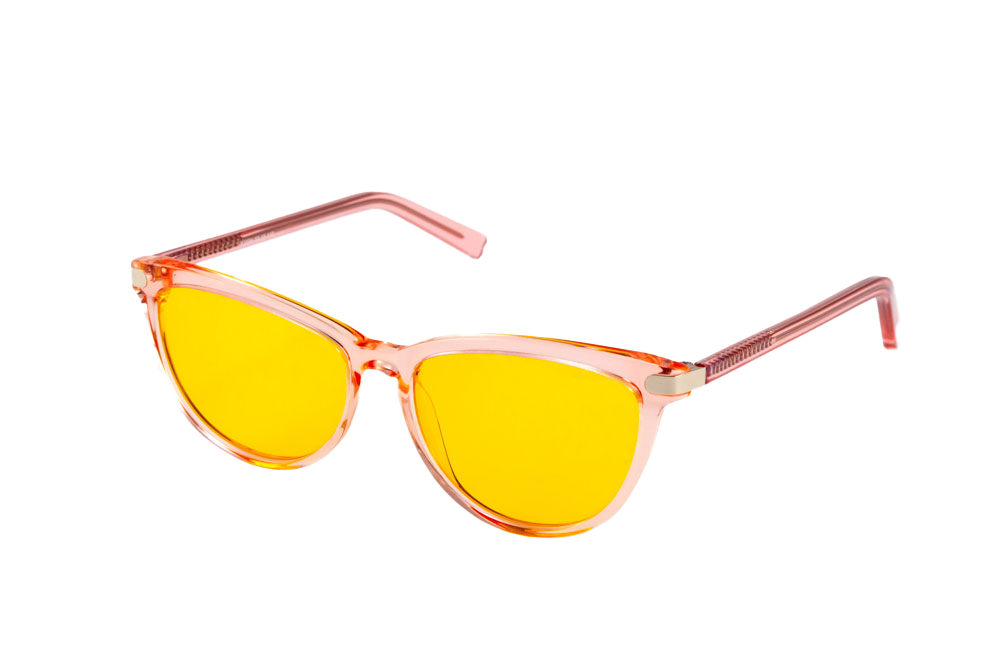 Melissa Light Sensitivity Glasses Angled View