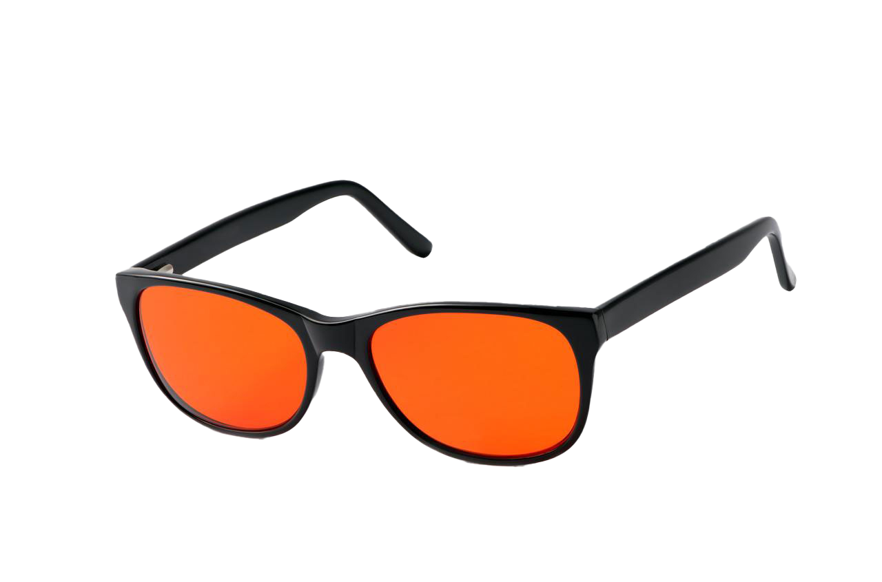 Morris Blue Light Blocking Glasses Readers Angled View