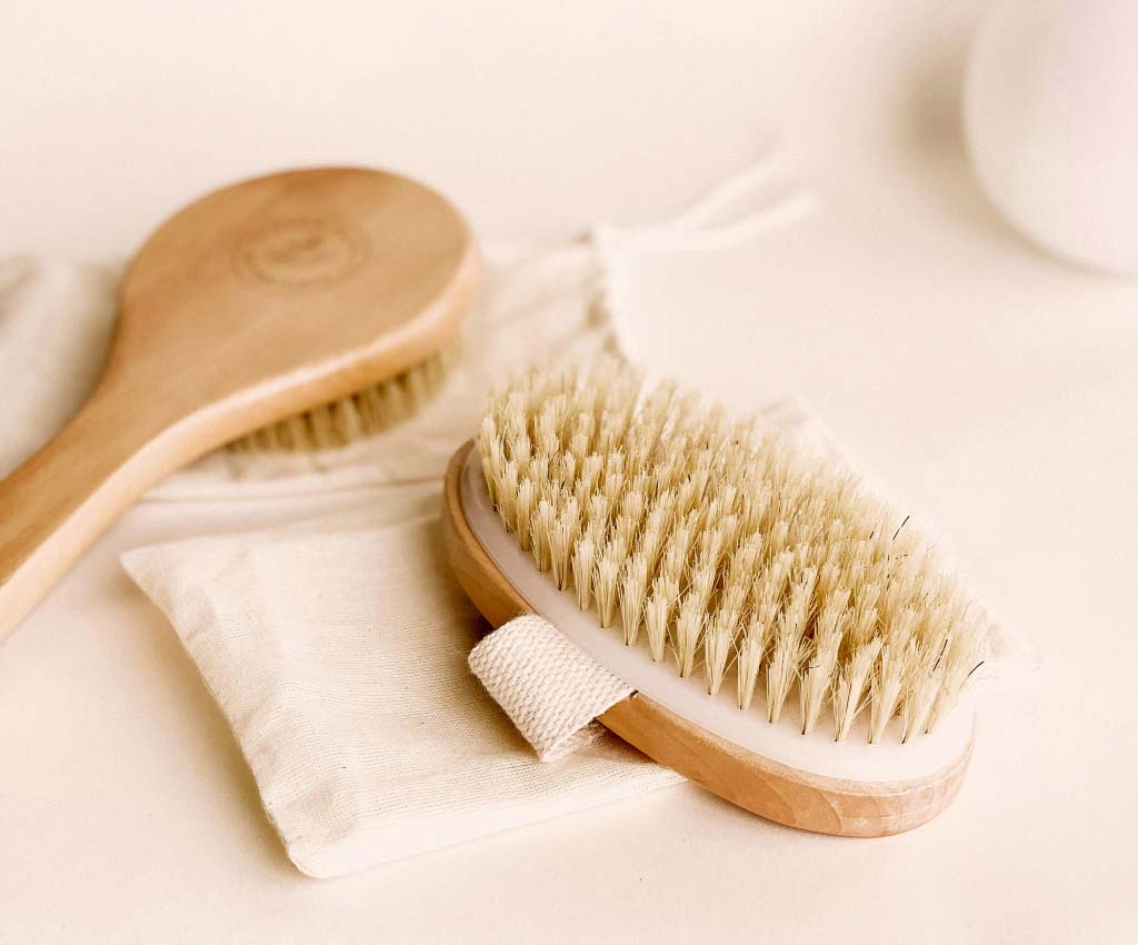 Brushes and Towel